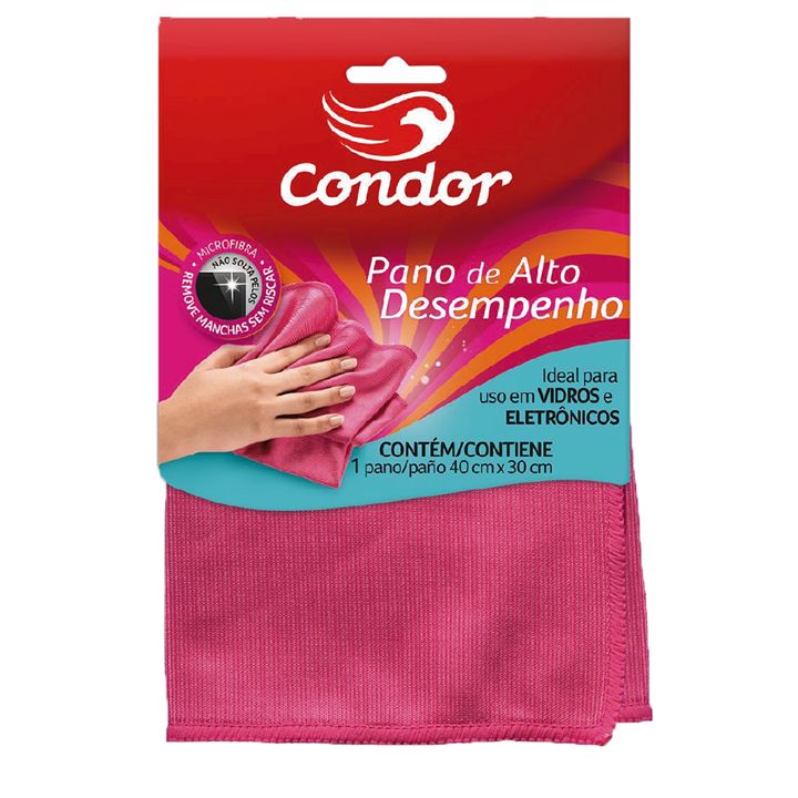 PANO P/ VIDROS MICROFIBRA