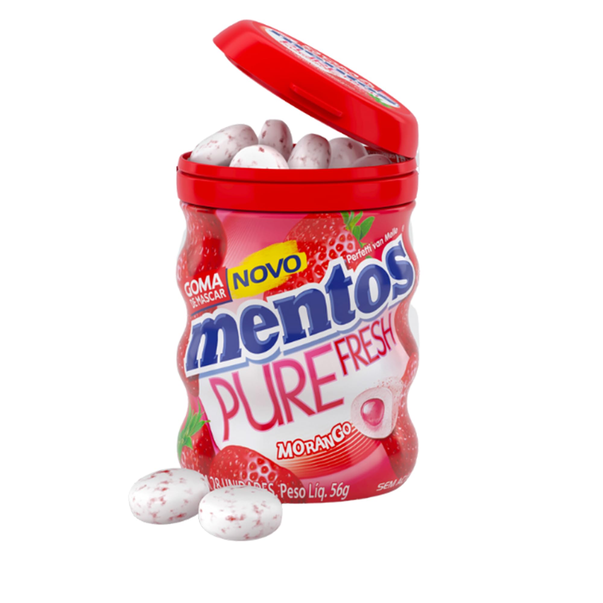 MENTOS GARRAFA MORANGO
