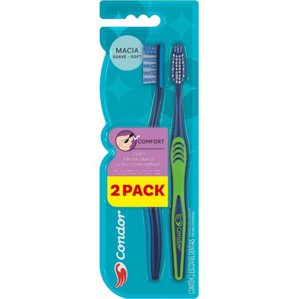 ESCOVA CONFORT 2PACK