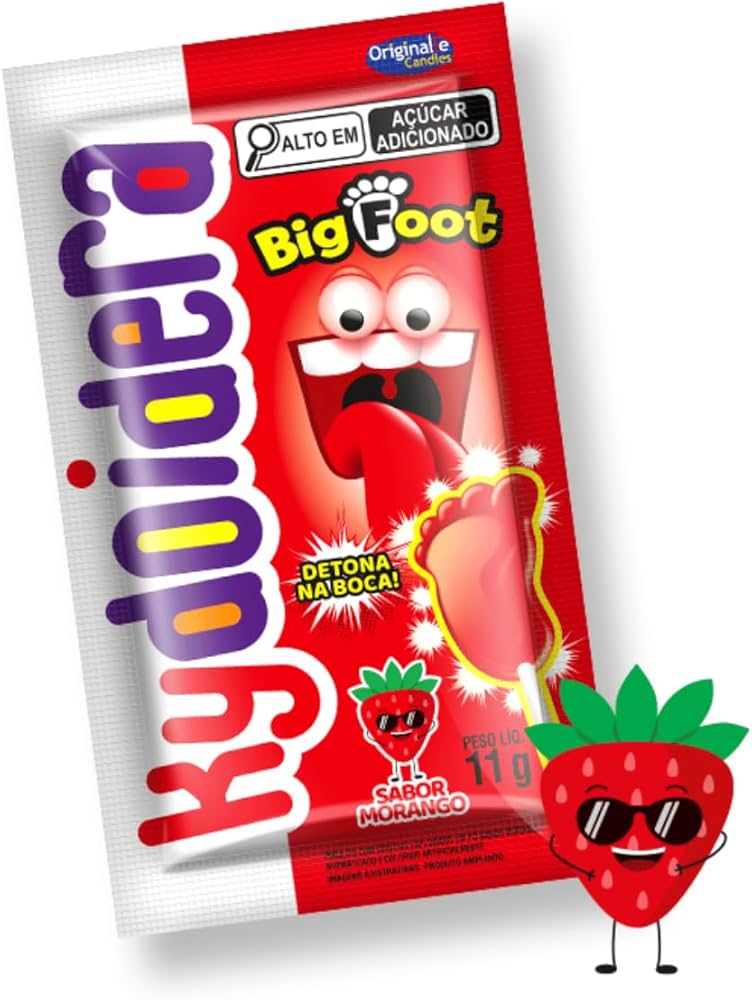 PIRULITO BIGFOOT MORANGO