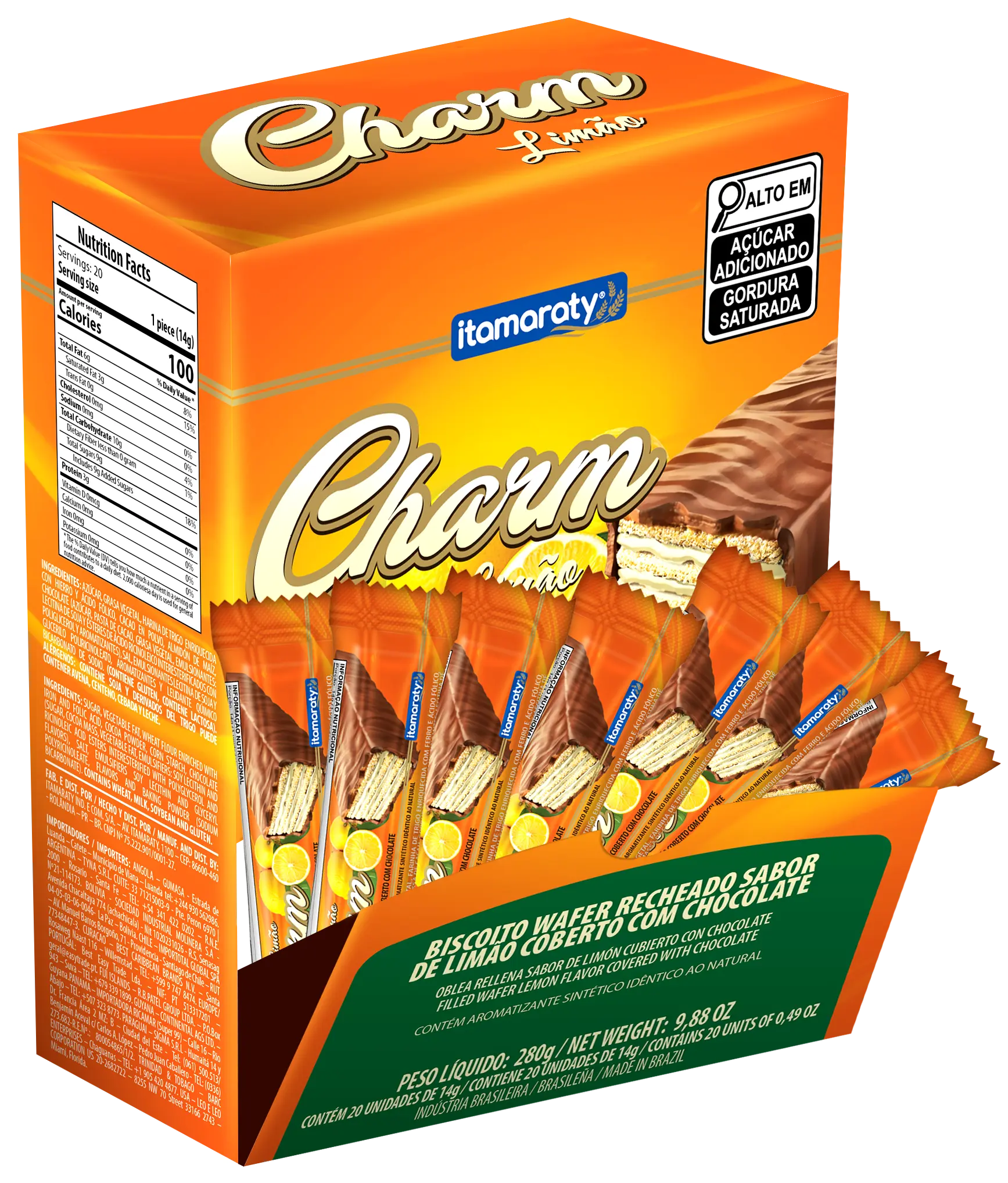 WAFER CHARM LIMAO