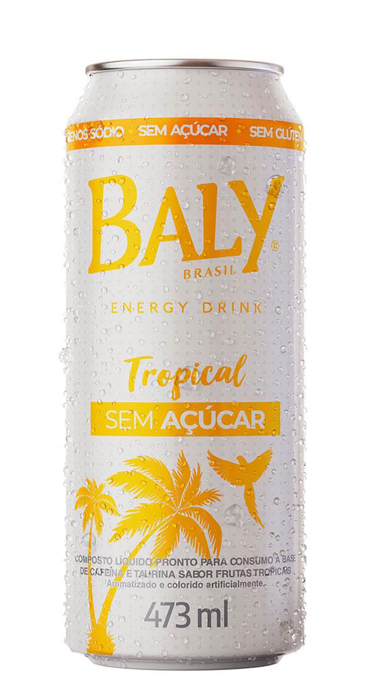 ENERGETICO BALY TROPICAL S/ AÇUCAR