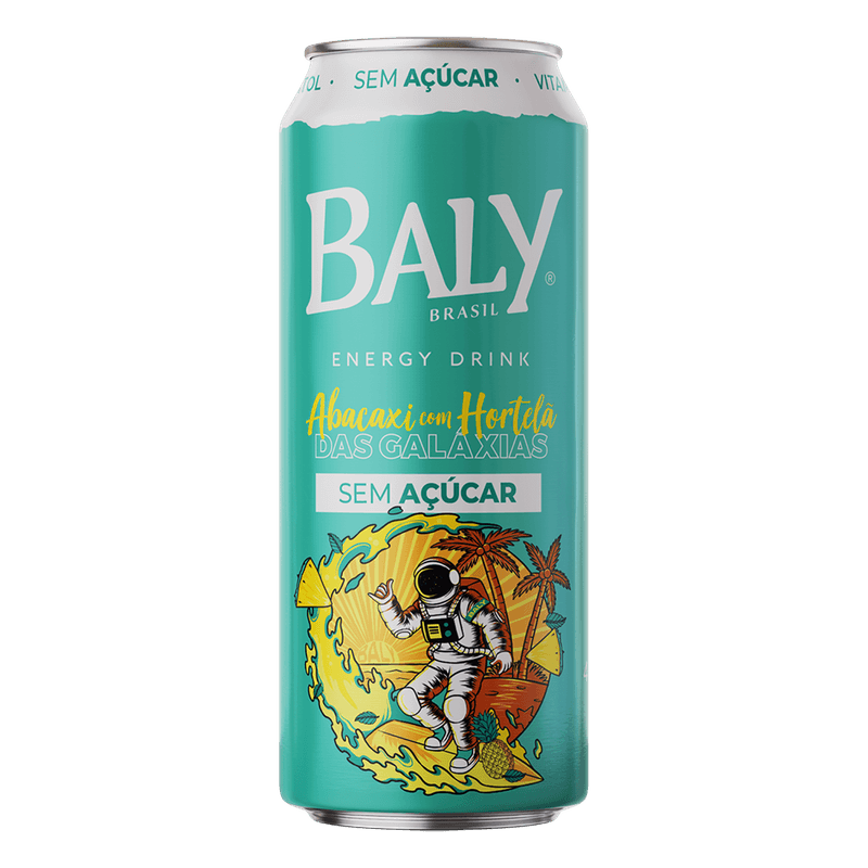 ENERGETICO BALY  ABACAXI E  COCO S/ AÇUCAR