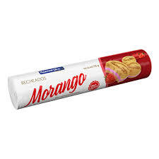 BISCOITO RECHEADO MORANGO 115G