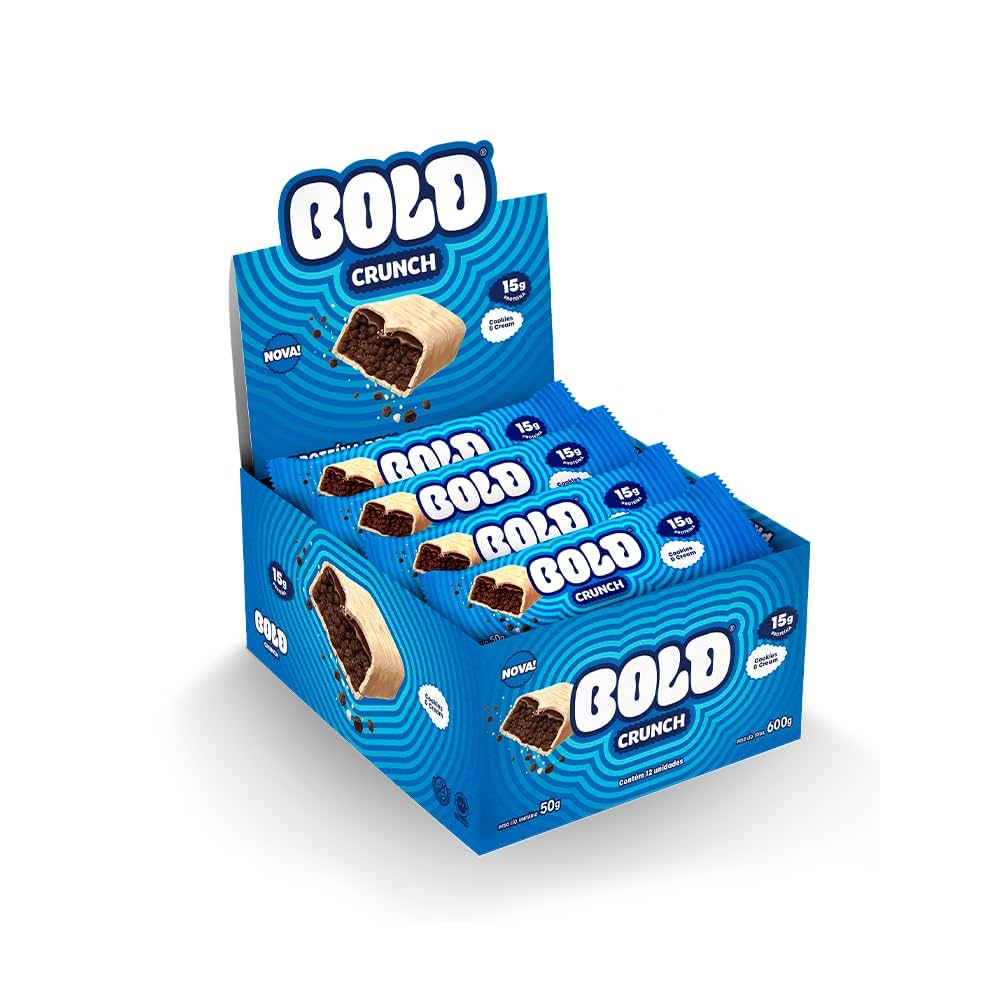 BOLD CRUNCH COOKIES E CREAM 60G