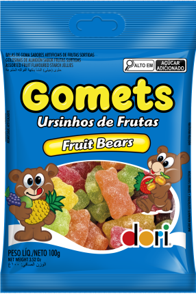 GOMETS URSO DE FRUTA